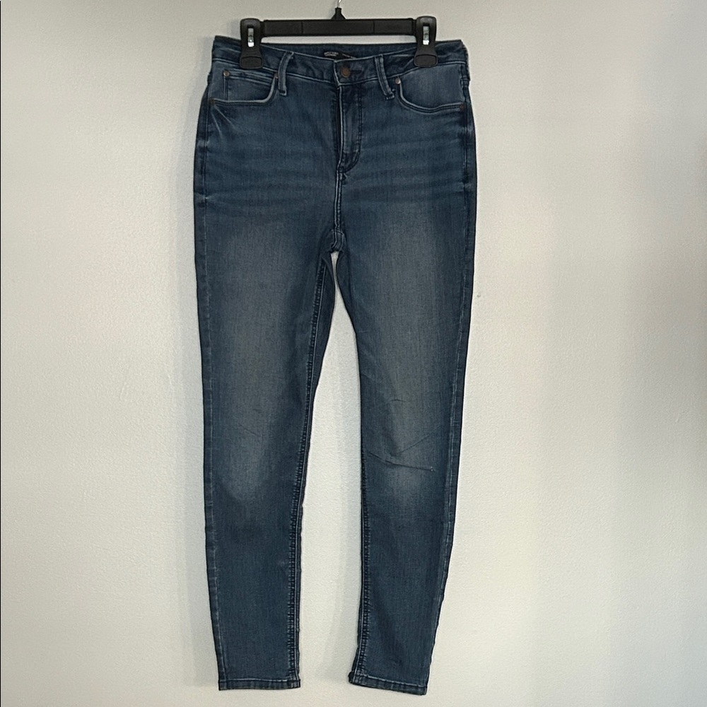 Vera Wang Classic Blue High Rise Skinny Stretch Women's Jeans size 6